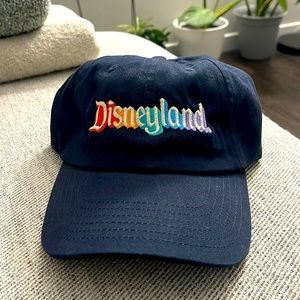 Navy Blue Disneyland Rainbow Cap